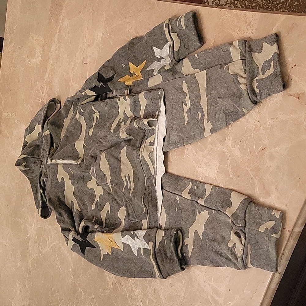Toddler Boy Camouflage Outfit